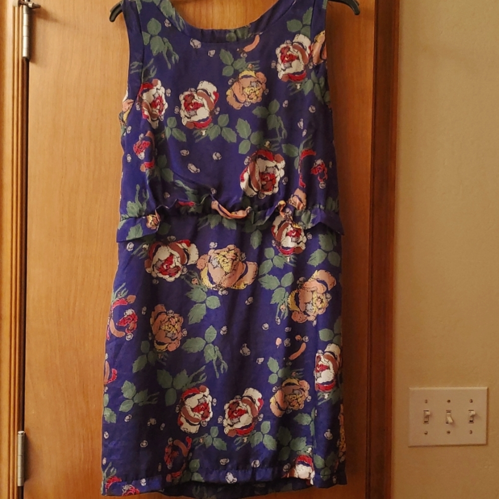 Cute Blue floral dress